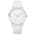 Premium Herren Armbanduhr mit minimalistischem Design – Weiß & Silber | ODRIEENJY