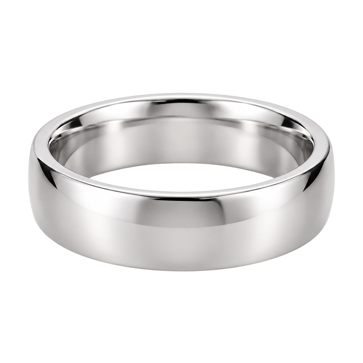 Premium Herrenring aus Edelstahl mit polierter Oberfläche – Silber | ODRIEENJY