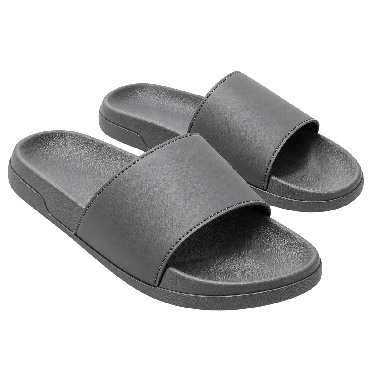 Premium Herren Badesandalen mit minimalistischem Design – Grau | ODRIEENJY