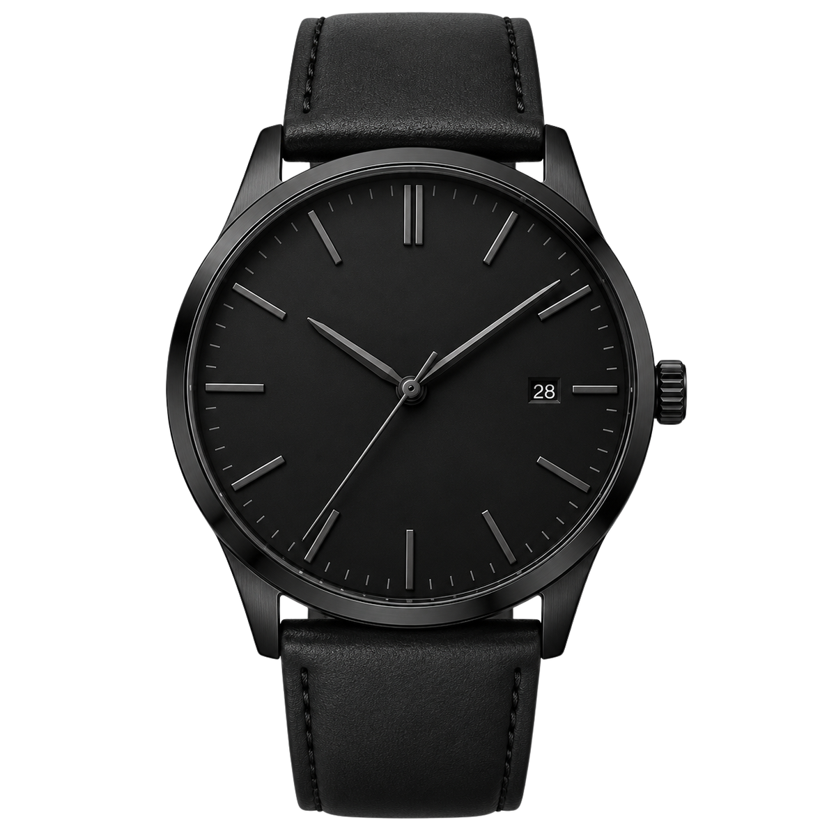 Premium Herren Armbanduhr mit minimalistischem Design – Schwarz | ODRIEENJY